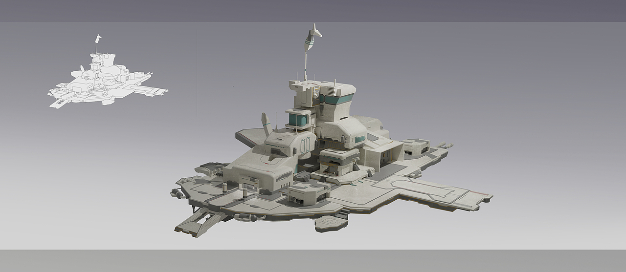 科幻单体场景设计