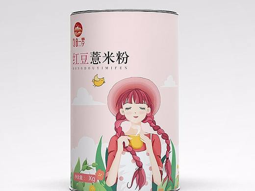 红豆薏米粉包装
