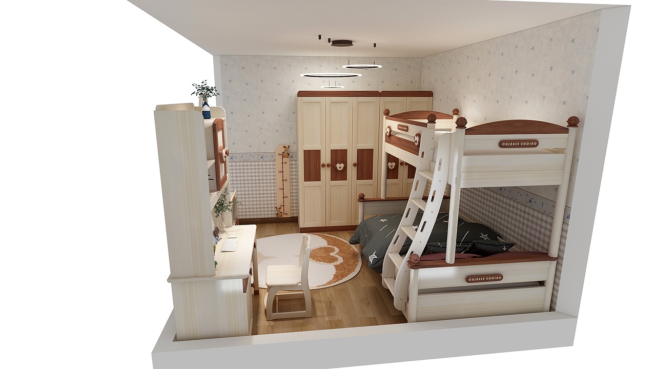 十二生肖 儿童房