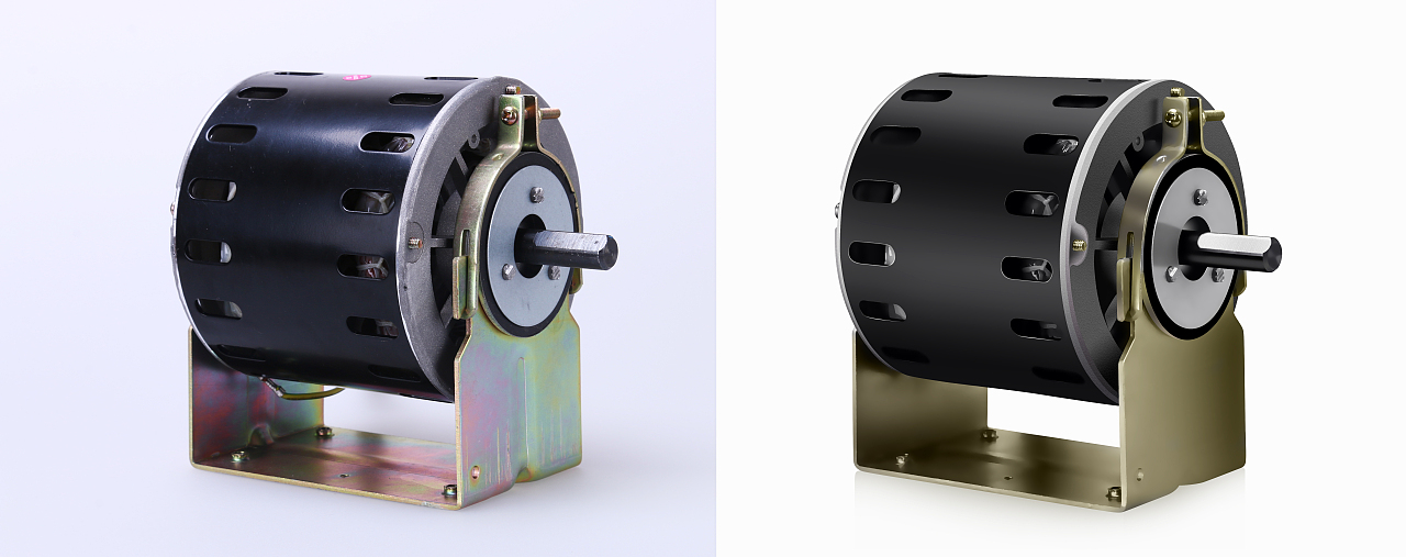 左为原图，右为精修图