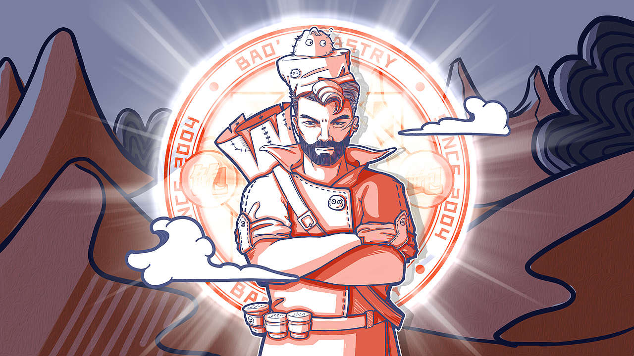 鲍师傅品牌概念形象设计（图ZMTg2NDQxNzU2） - 品牌 - 站酷设计师岸边拾鱼原创素材 - 站酷ZCOOL