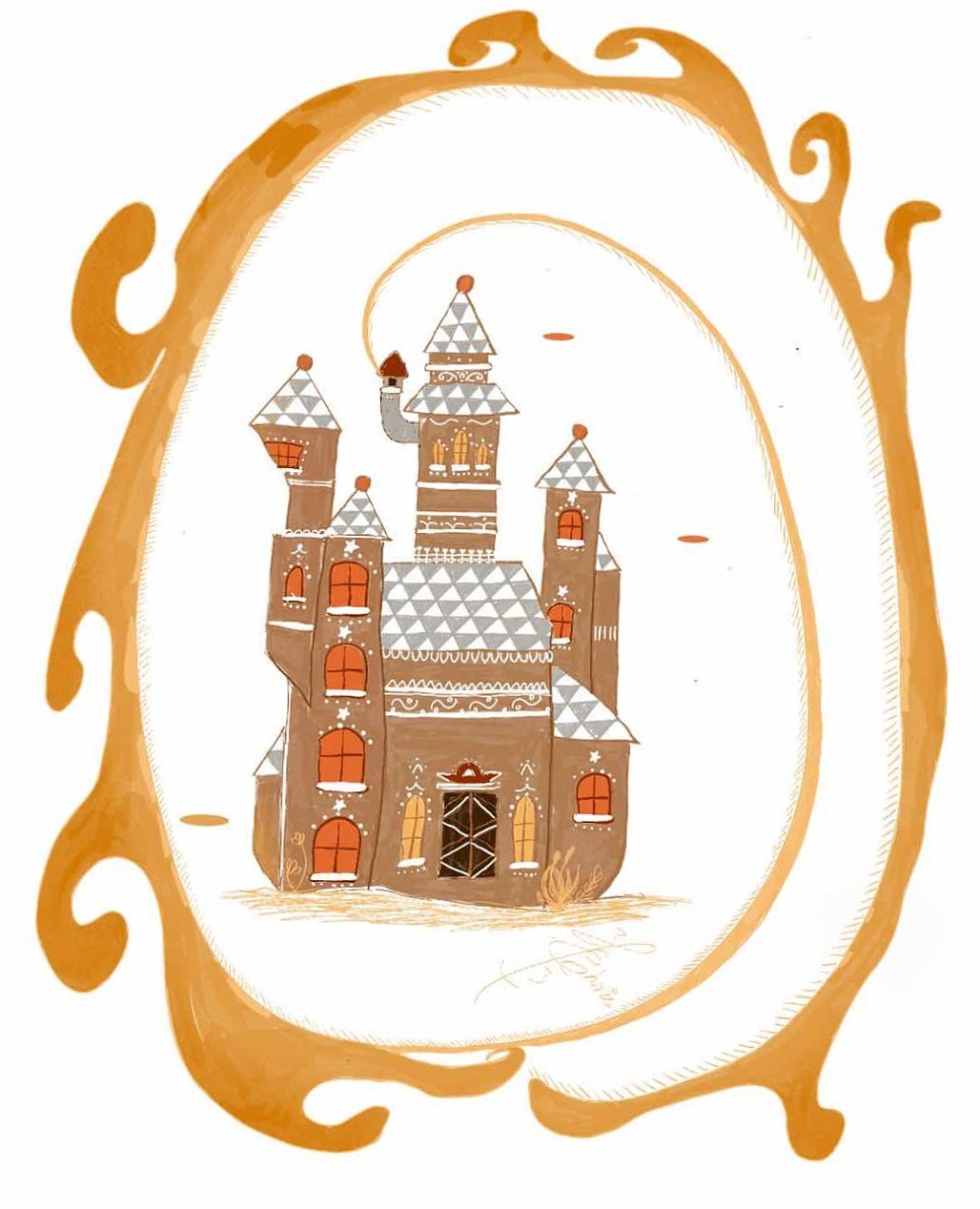 城堡（图ZMjI2ODQ3Nzgw） - 绘本 - 站酷设计师顽童Chris原创素材 - 站酷ZCOOL