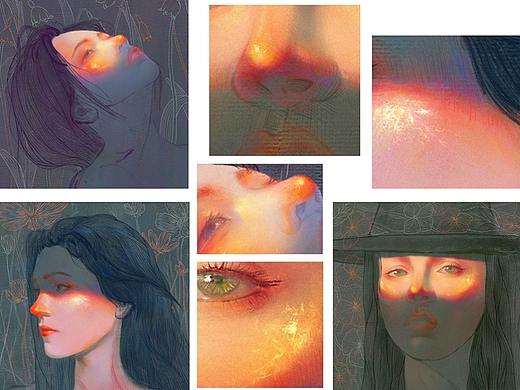 光的顏色-系列插畫（個人主頁-ZNTg4NTU0NzI=） - 商業(yè)插畫 - 站酷設(shè)計師習青AUM原創(chuàng)素材 - 站酷ZCOOL