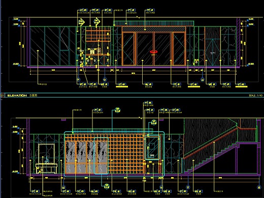 深化设计空间-酒店餐饮设计6200327天前叶县某酒店图纸深化空间-酒店
