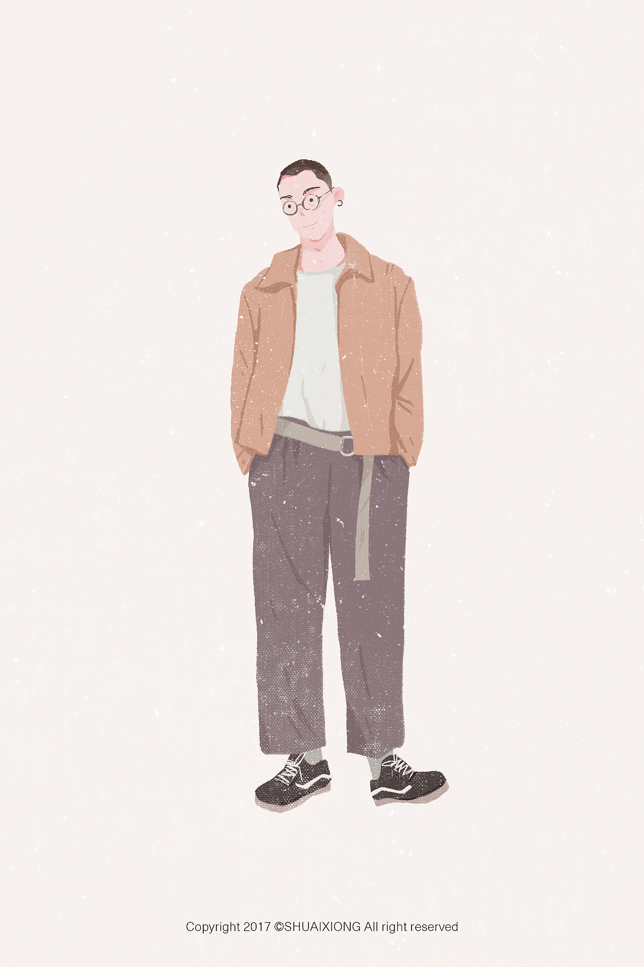 春风十里BOY（图ZODkyMzczODQ=） - 商业插画 - 站酷设计师帅熊原创素材 - 站酷ZCOOL