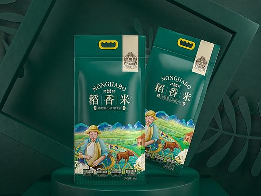 农家伯大米——徐桂亮品牌设计！