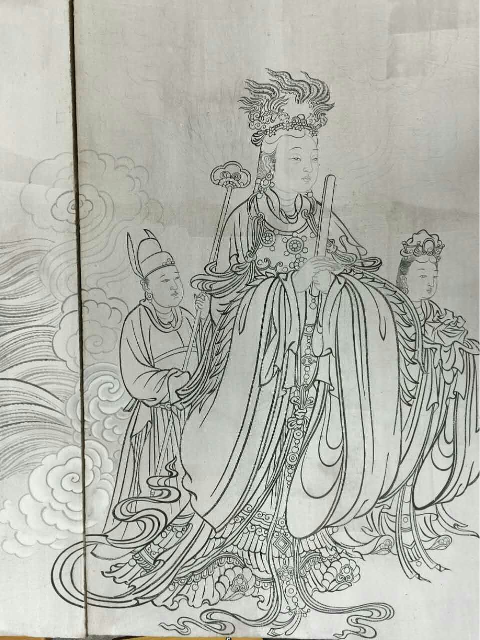 大光画记 山西高平炎帝陵炎帝大殿主体泥墙传统壁画（图ZNzIwMzk3OTI=） - 绘画 - 站酷设计师大光明王原创素材 - 站酷ZCOOL