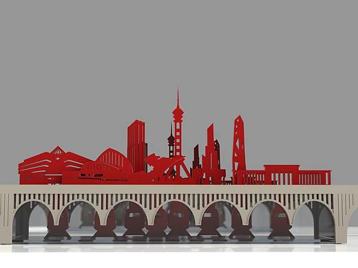 红色奔腾的城市：石家庄（个人主页-ZNDE5ODMwMTI=） - 生活用品 - 站酷设计师美琪ZMQ原创素材 - 站酷ZCOOL