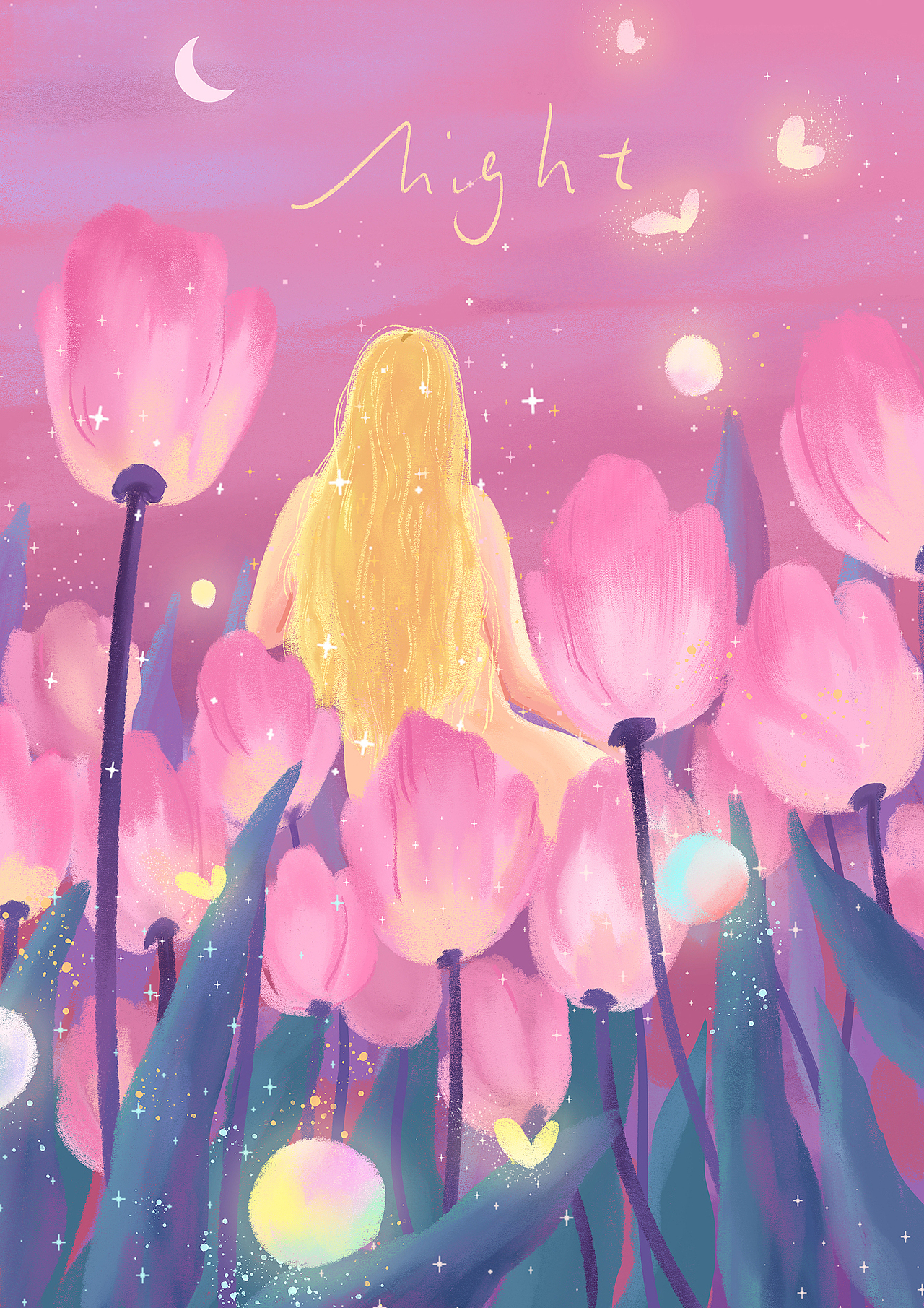 星空色彩练习（图ZMjYwOTc1Mzg0） - 创作习作 - 站酷设计师爱吃小鱼干的猫仔原创素材 - 站酷ZCOOL