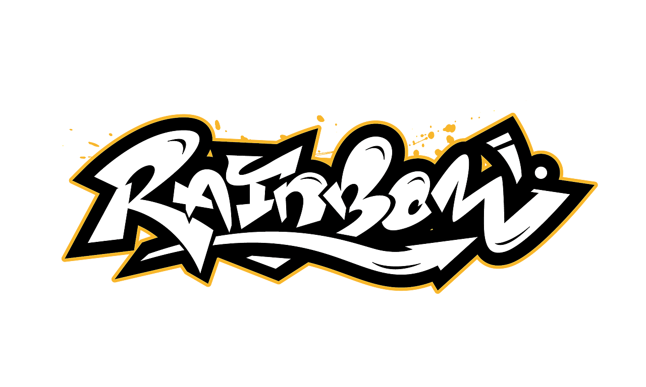 涂鸦嘻哈字体设计