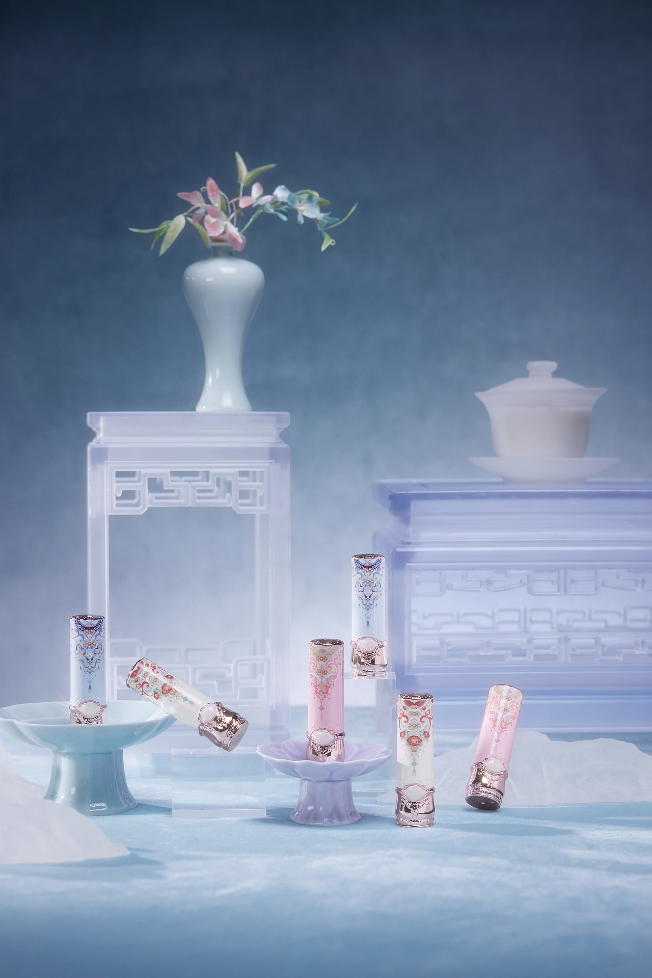 花知晓彩妆礼盒修图（图ZMzgxMDczODM2） - 产品摄影 - 站酷设计师taoyaotyty原创素材 - 站酷ZCOOL