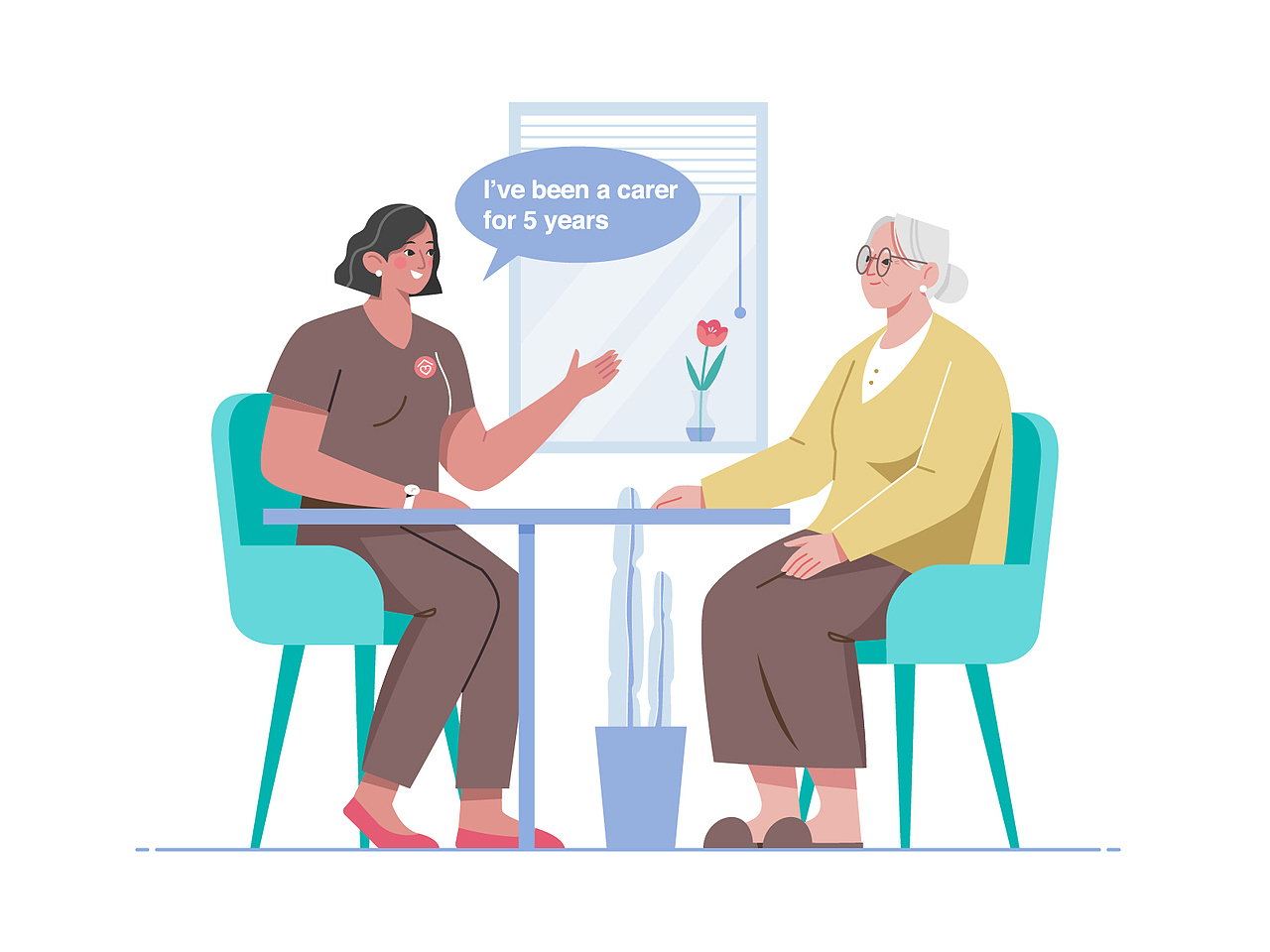 CIMH家政服务平台插画（图ZMjMxNDExNzI4） - 商业插画 - 站酷设计师由然工作室原创素材 - 站酷ZCOOL