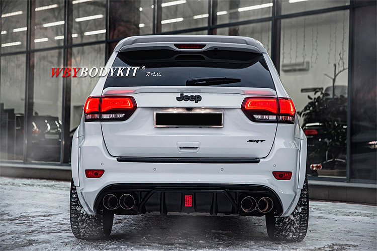 吉普大切诺基srt8改装renegade宽体包围前后杠轮眉尾翼|工业/产品