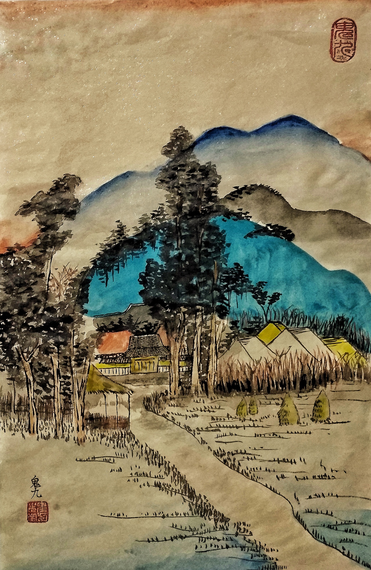 日料店装饰画（图ZMTIyMjg5MDMy） - 创作习作 - 站酷设计师SouthFish刘原创素材 - 站酷ZCOOL