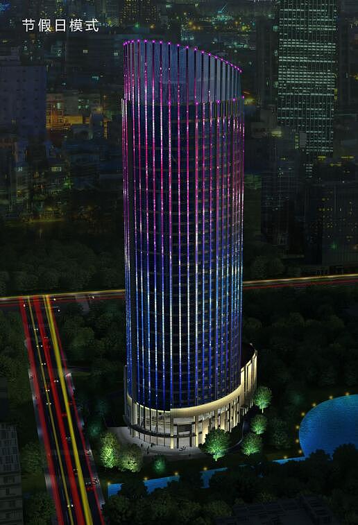 大楼亮化（图ZNjM1Mjg2NDQ=） - 宣传物料 - 站酷设计师悦然123原创素材 - 站酷ZCOOL