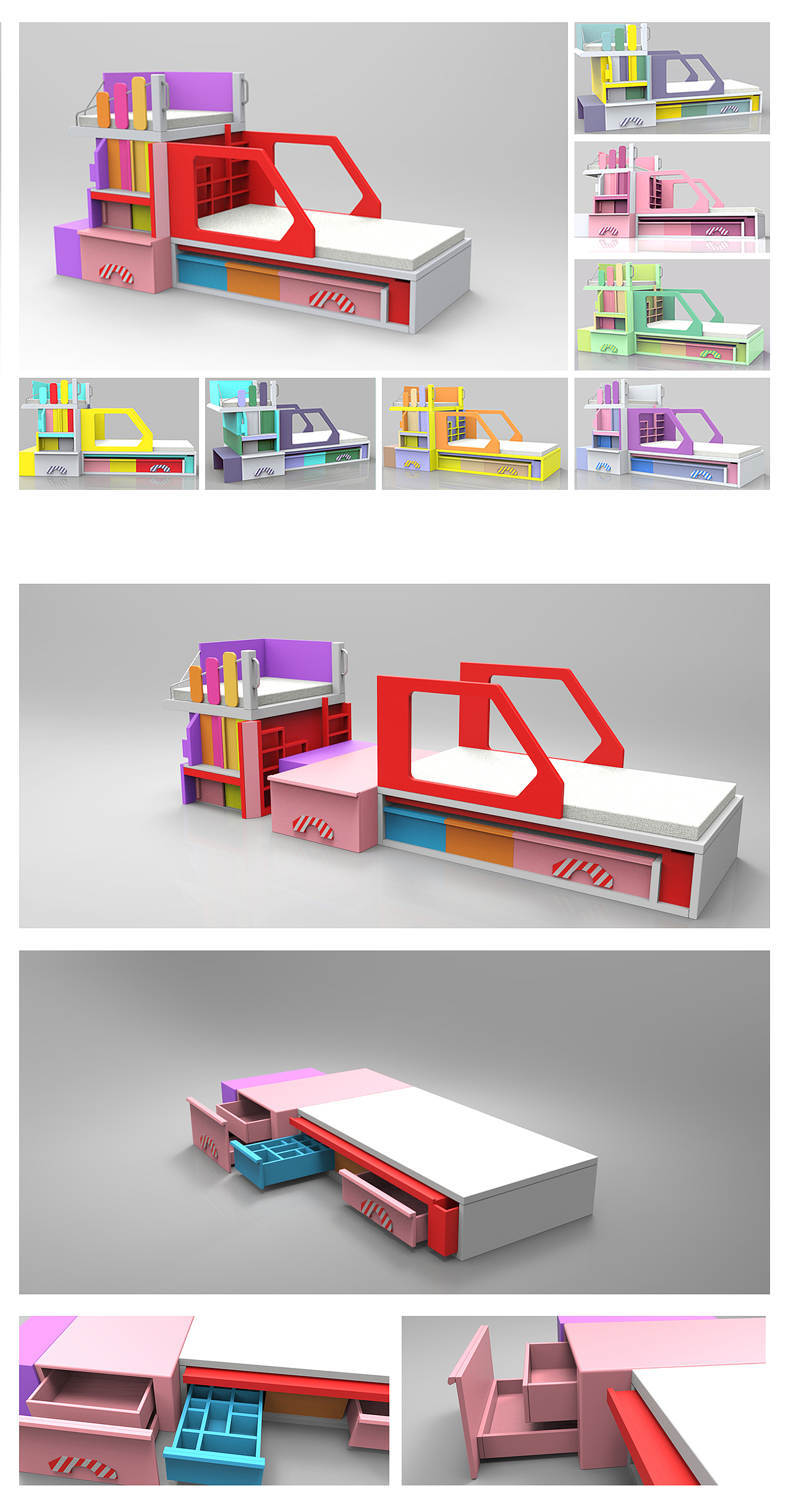 儿童家具设计（图ZMTAwNDg4NjA0） - 生活用品 - 站酷设计师BOHE芽不齐原创素材 - 站酷ZCOOL