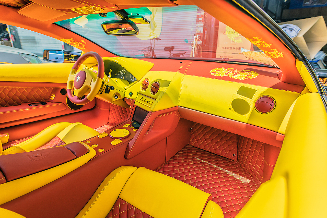 兰博基尼内外饰拍摄