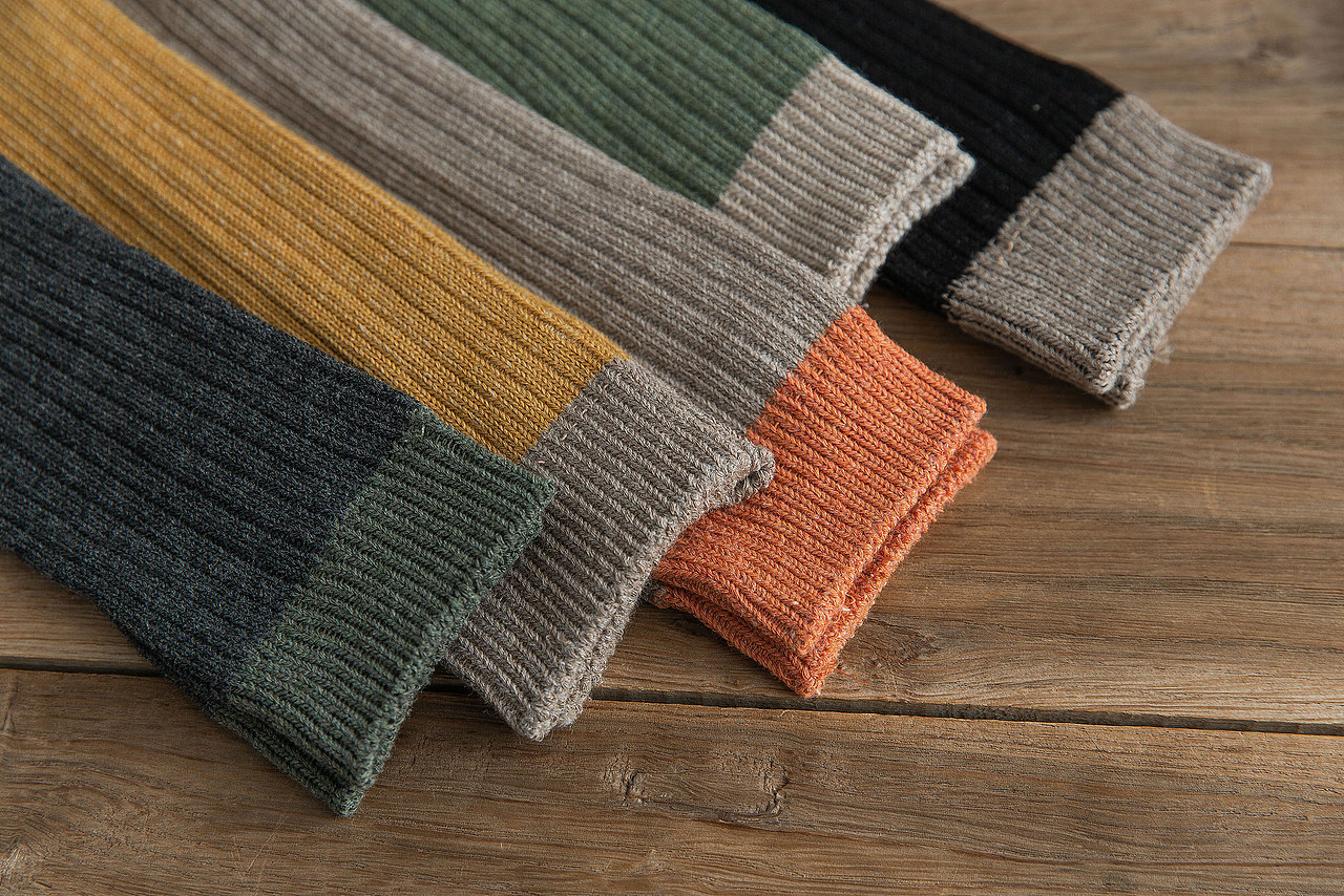 2019秋冬款女袜堆堆袜袜子拼色