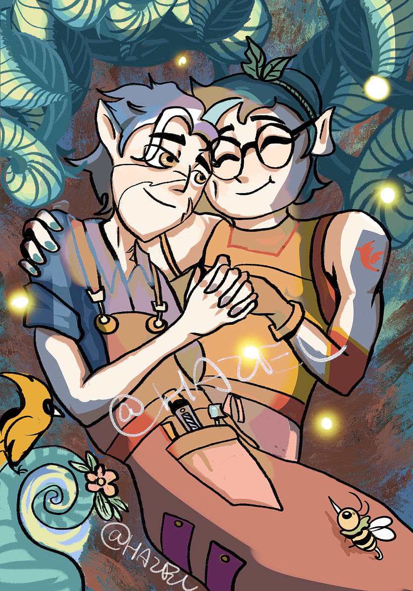 猫头鹰魔法师社同人图