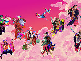 仙麦live品牌视觉-“八仙企划”