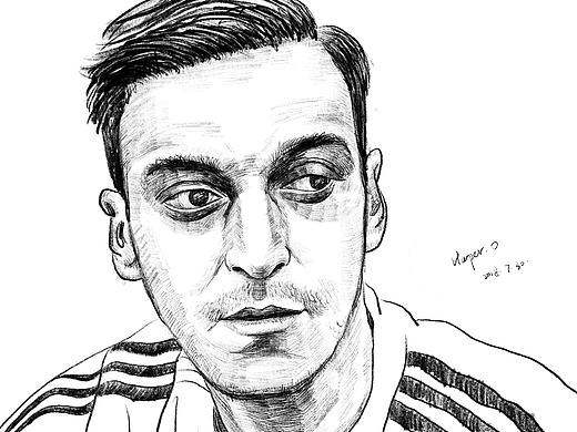 Mesut Özil（个人主页-ZMjk0MTE2NjA=） - 创作习作 - 站酷设计师sooopenn原创素材 - 站酷ZCOOL