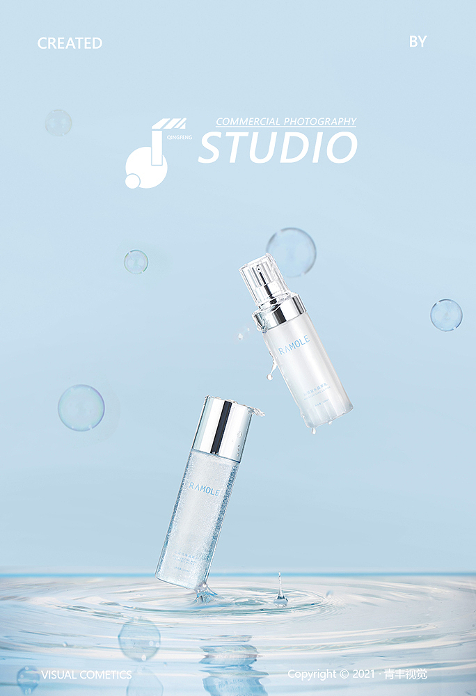 美妆拍摄『精粹修护水乳(下)』×青丰摄影（图ZMjU1MzA3NDI0） - 产品摄影 - 站酷设计师摄影师青丰原创素材 - 站酷ZCOOL