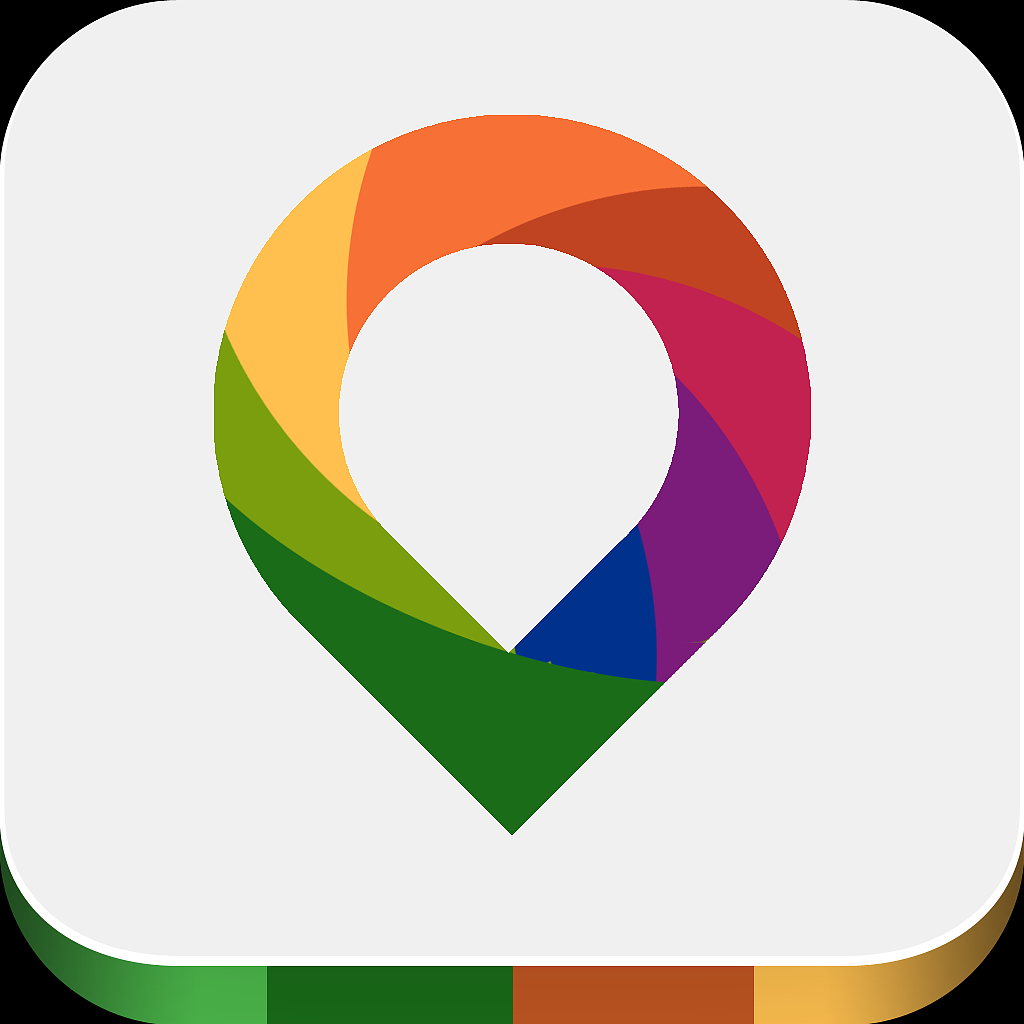 位置点app icon练习作品