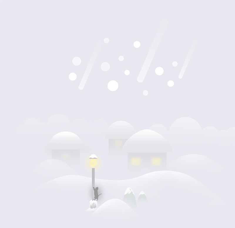 刹那间-12天气插画-极简风的小清新APP背景皮肤（图ZNDc1Mzc1ODA=） - 商业插画 - 站酷设计师SoYenoo原创素材 - 站酷ZCOOL
