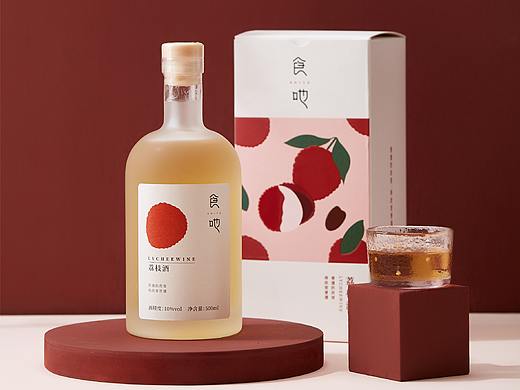 《 食吔 》品牌包装设计-微醺时，孤独总会逃离！