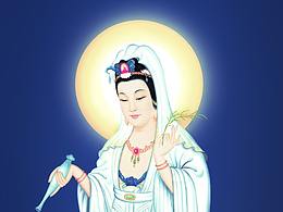 【調(diào)色】佛教觀音像調(diào)色 - 南無觀世音菩薩