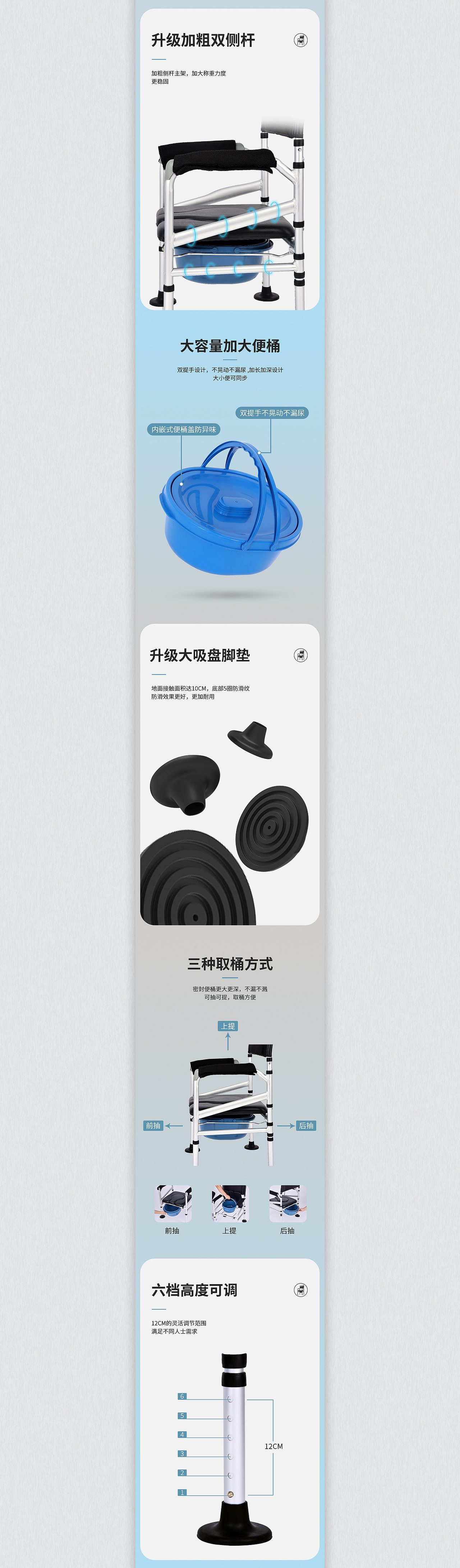 坐便椅详情页-医疗器械（图ZMjQyNzA3MzAw） - 电商 - 站酷设计师稻诚原创素材 - 站酷ZCOOL