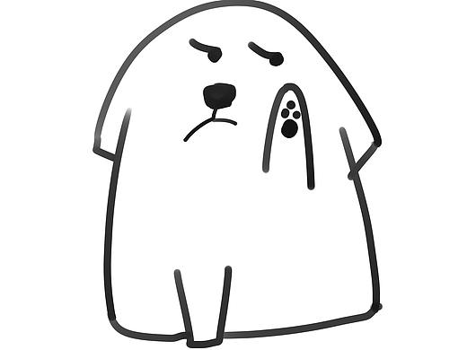 蠢狗5连拍（个人主页-ZNDAzNDI3Mjg=） - 创作习作 - 站酷设计师滚滚大王原创素材 - 站酷ZCOOL