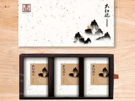 武夷岩茶包装，茶礼盒包装，“御最上品”岩茶包装2