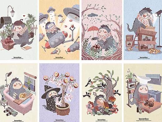 The Nuts Monster 坚果小怪兽系列包装插图1