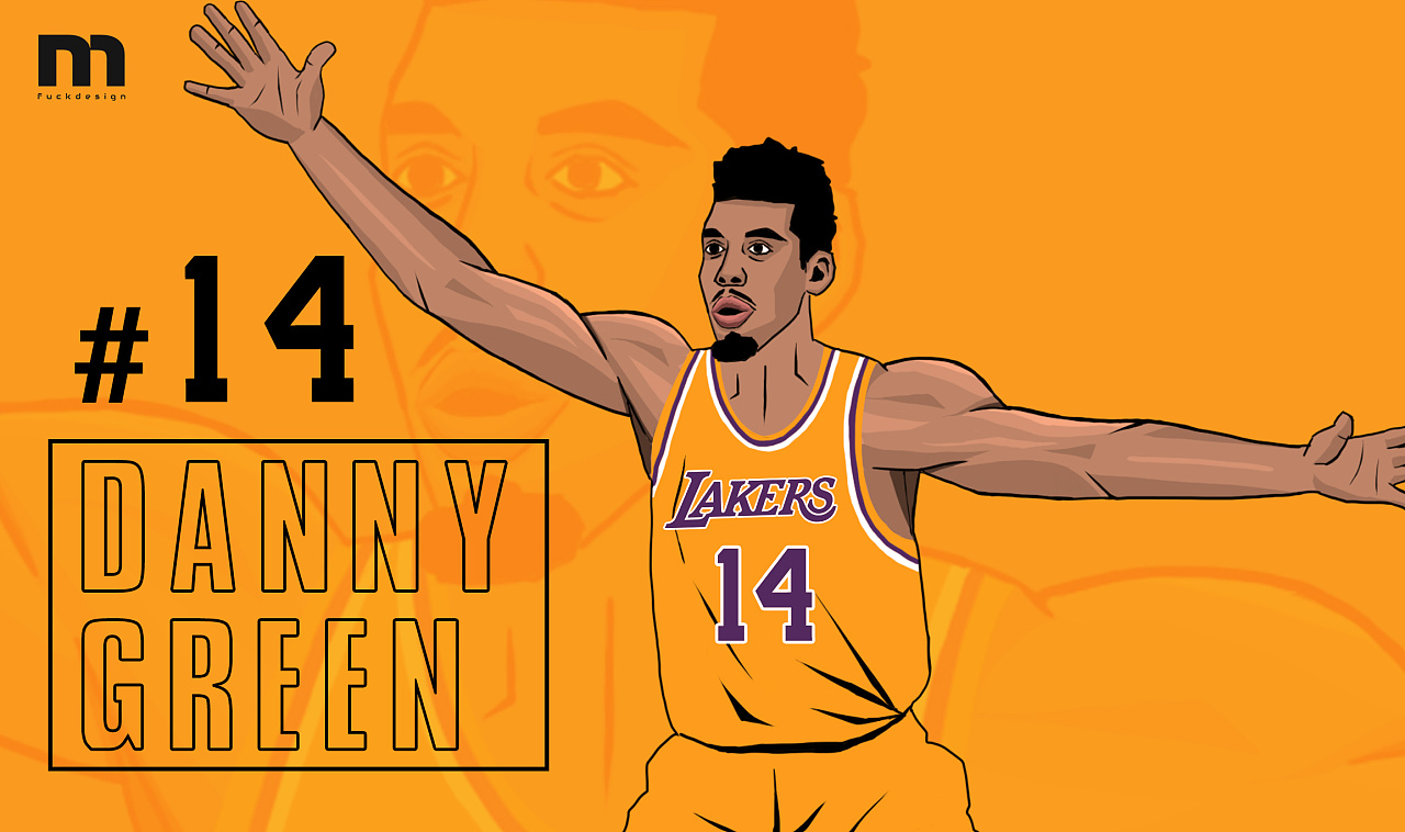 近期nba球星手绘插画