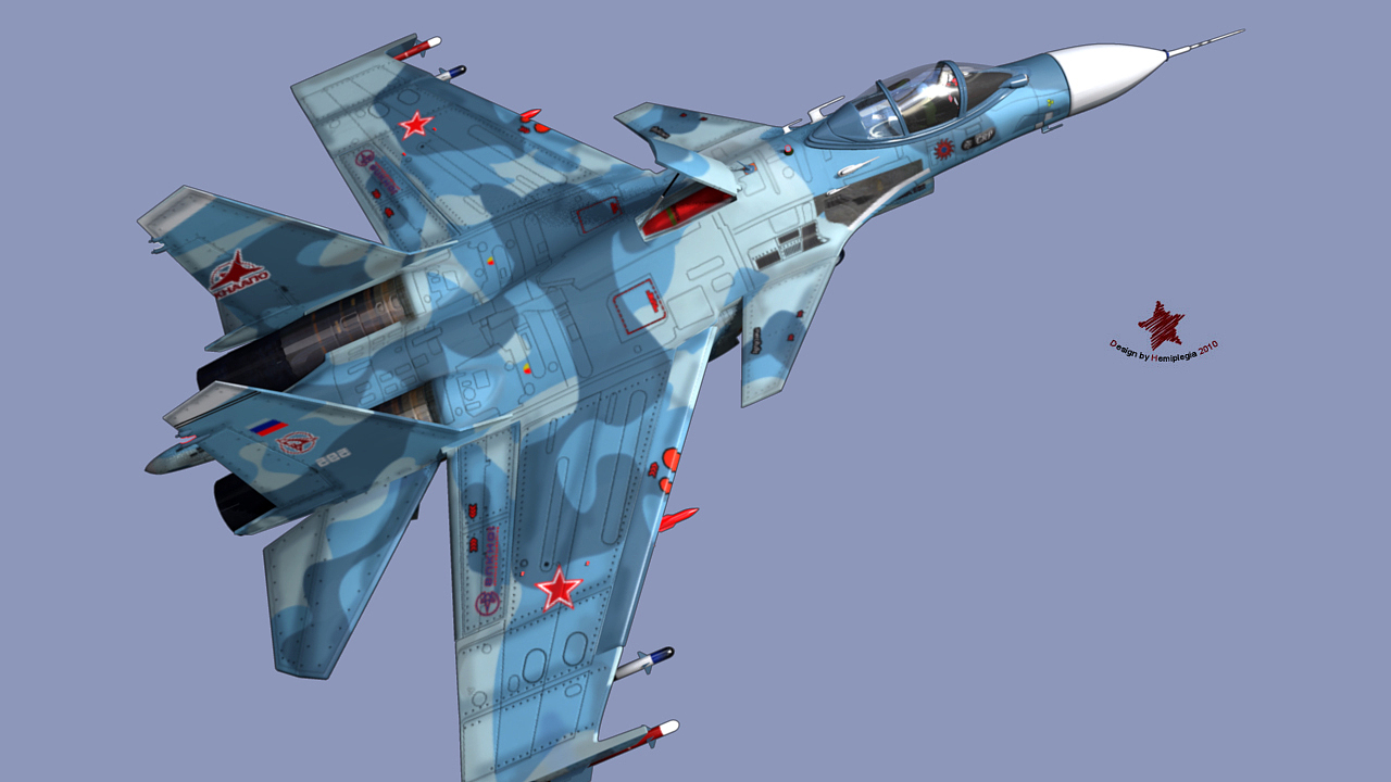 su-33|三维|其他三维|hemiplegia_原创作品-站酷(zcool)