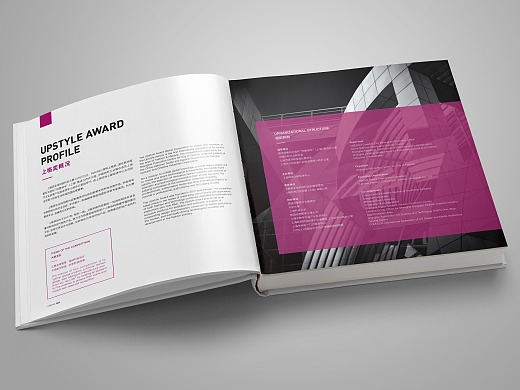 上格设计年鉴 比赛 简约 高端排版 宣传册企业产品画册