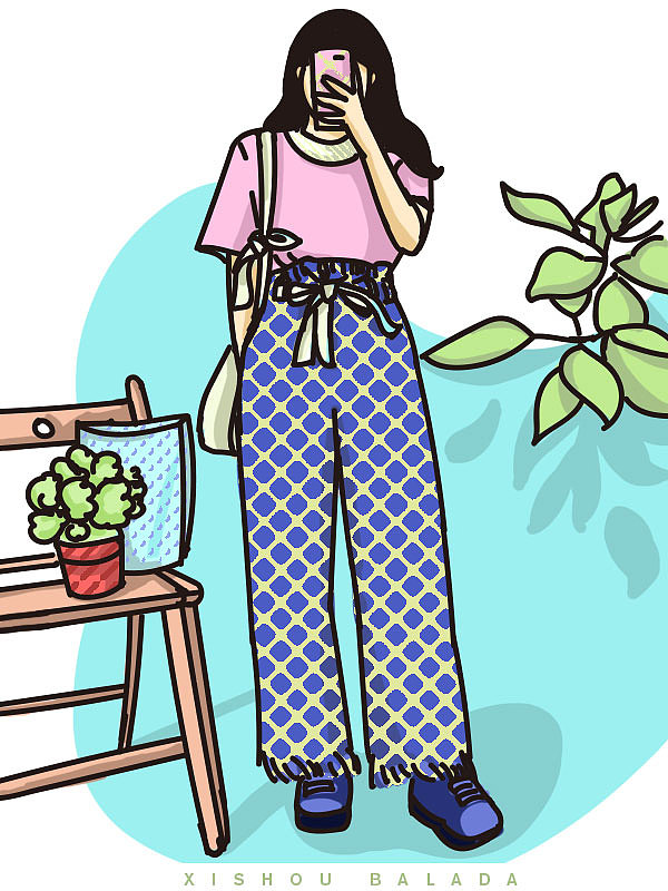 希望自己可以坚持插画练习不要忘记初心！！（图ZMTc5NTU5Mzg0） - 艺术插画 - 站酷设计师兽子的发丝233原创素材 - 站酷ZCOOL