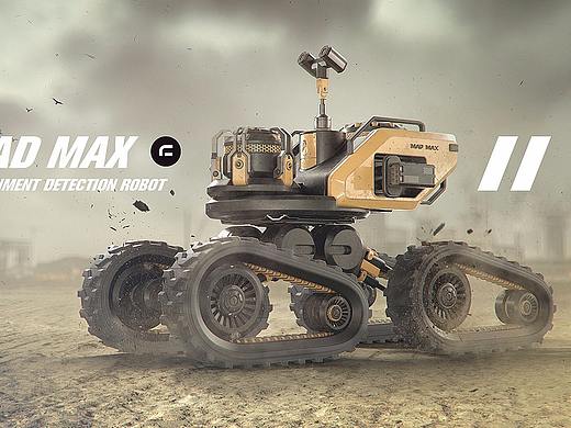 《MAD MAX》沙漠环境探测者ROBOT