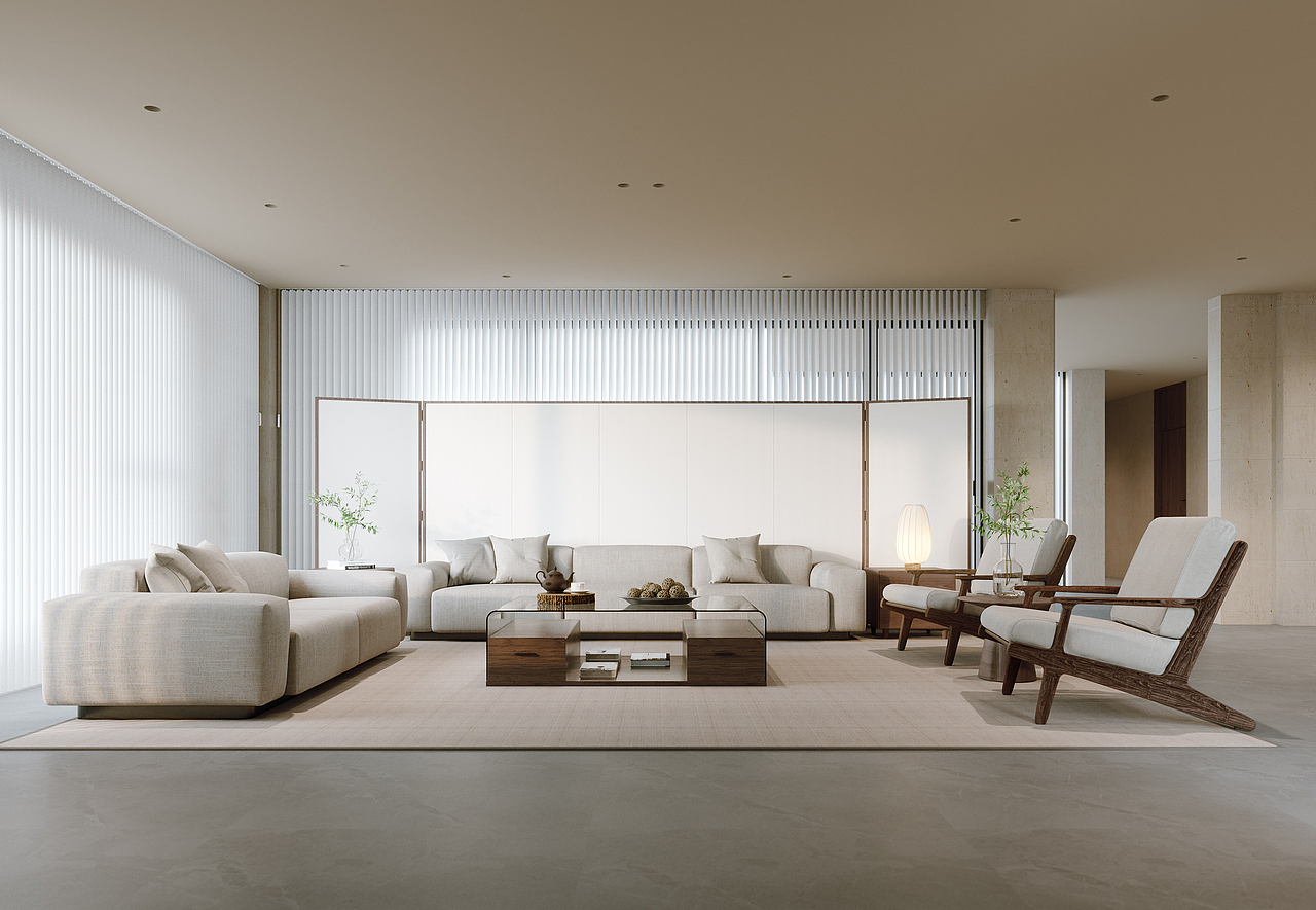 悠然见南山（图ZMjcxNzU3MDA0） - 家装设计 - 站酷设计师小B咔咔原创素材 - 站酷ZCOOL