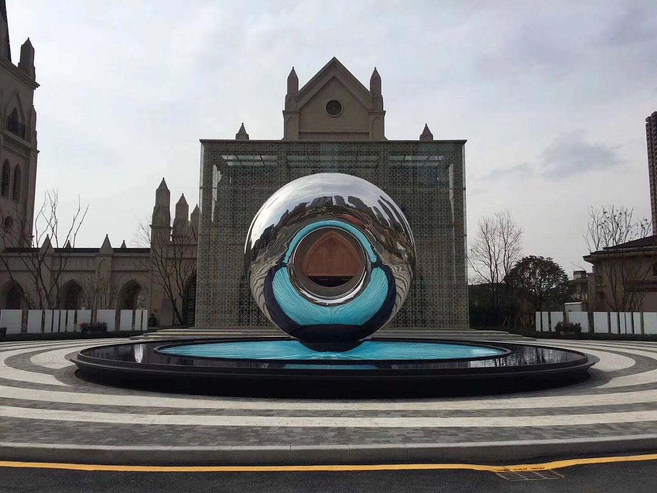 不锈钢水景雕塑 园林售楼处水景雕塑（图ZMjMxMjgwNDg4） - 工艺品设计 - 站酷设计师高档金属制品原创素材 - 站酷ZCOOL