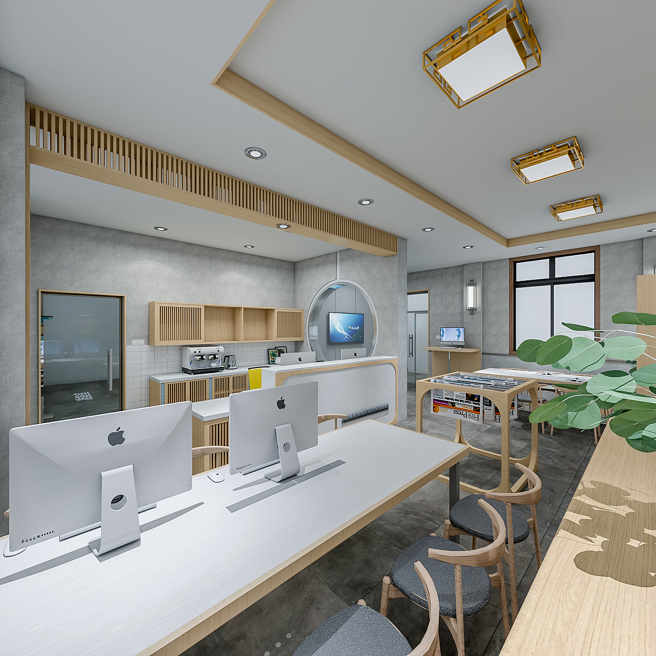 某中学图书馆设计方案