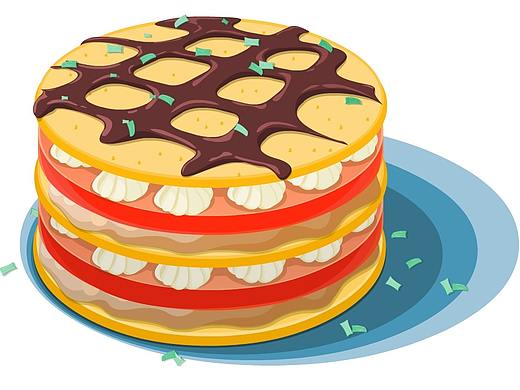 millefeuille (油酥千層糕)（個(gè)人主頁-ZNDI2MzgzMjA=） - 創(chuàng)作習(xí)作 - 站酷設(shè)計(jì)師筆芯原創(chuàng)素材 - 站酷ZCOOL