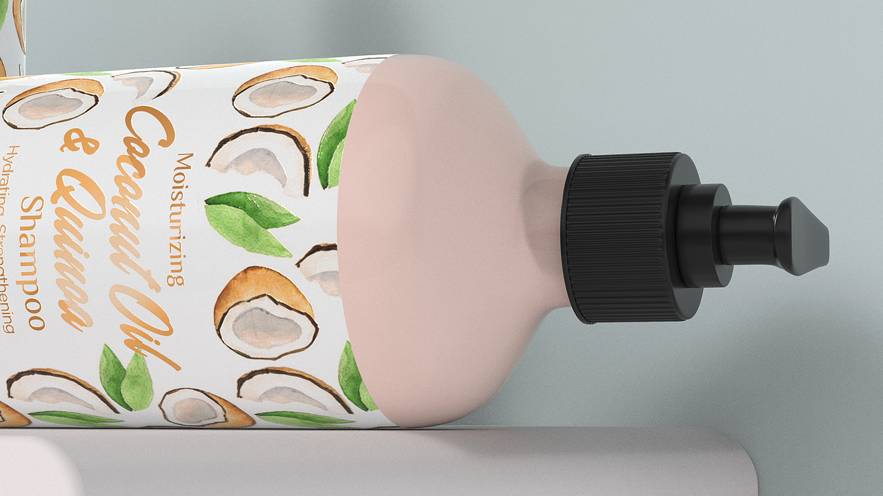 洗护包装-椰子洗发Coconut shampoo