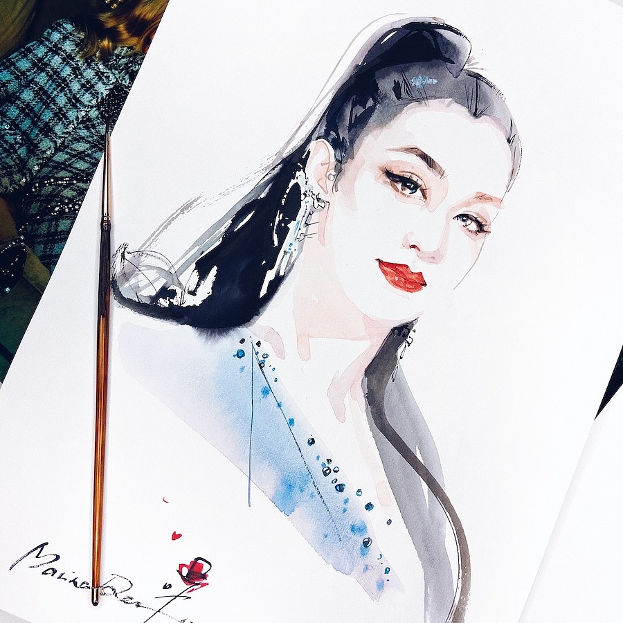 《乘风破浪的姐姐》X任桃桃MarinaRen（图ZMjIyOTA2OTg4） - 商业插画 - 站酷设计师任桃桃原创素材 - 站酷ZCOOL