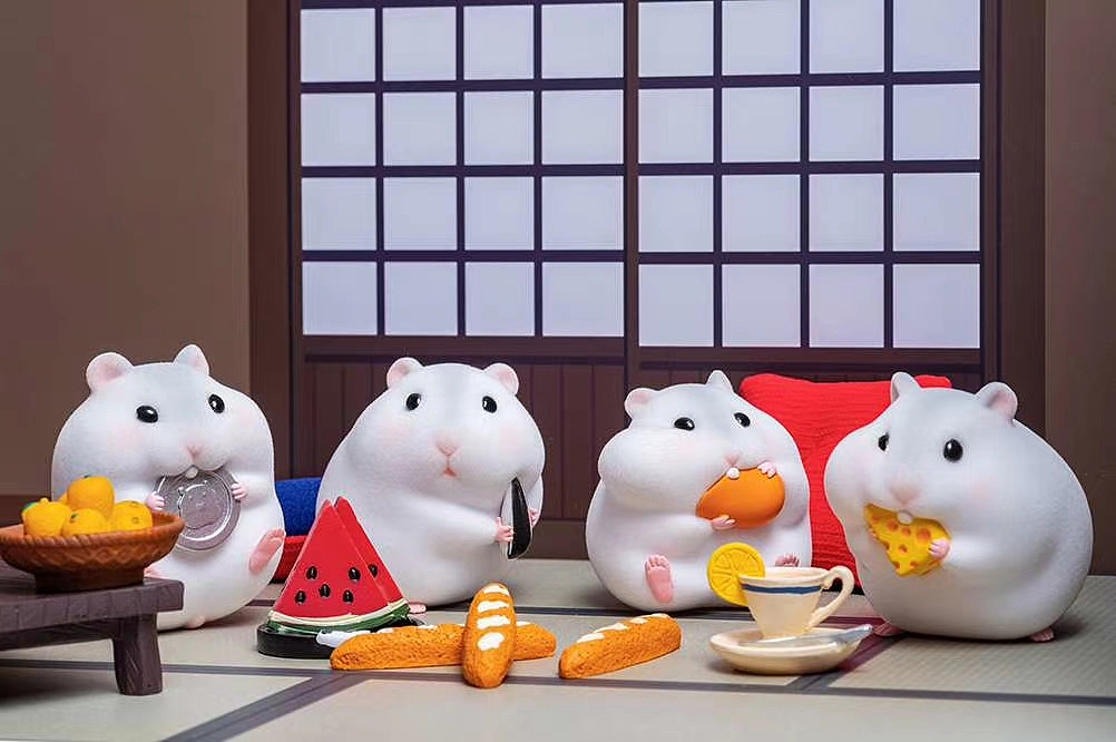 吃货仓鼠系列盲盒一二