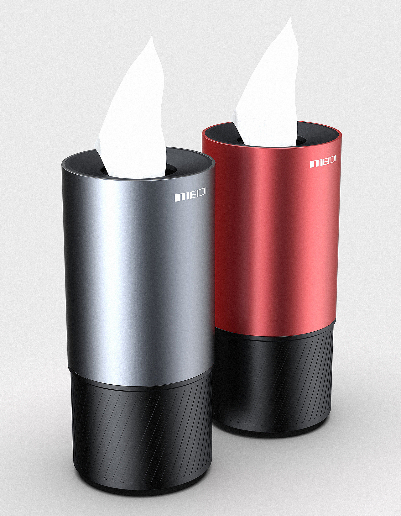 车载纸巾筒外观设计