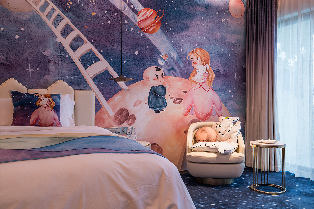 槿纹新作 | 峨眉山悟啦啦亲子酒店（图ZMTQ4MjI0NDQ0） - 家装设计 - 站酷设计师槿纹设计原创素材 - 站酷ZCOOL