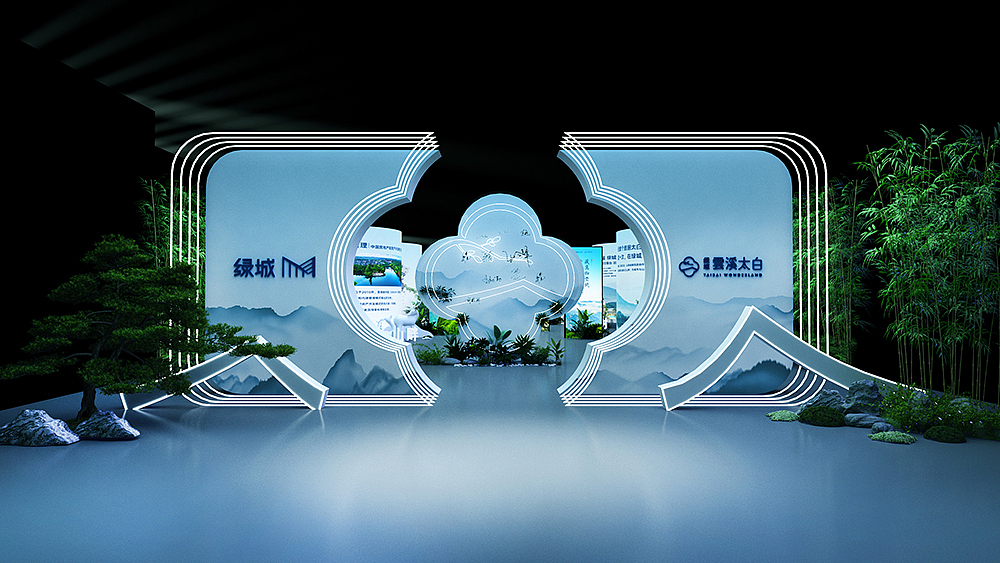 地产发布会（图ZMjY3OTU1ODQw） - 舞台美术 - 站酷设计师尚卫Media原创素材 - 站酷ZCOOL