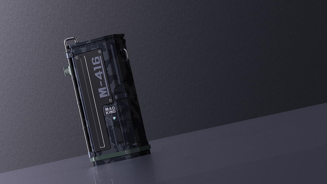 TWS耳机弹匣主题风格